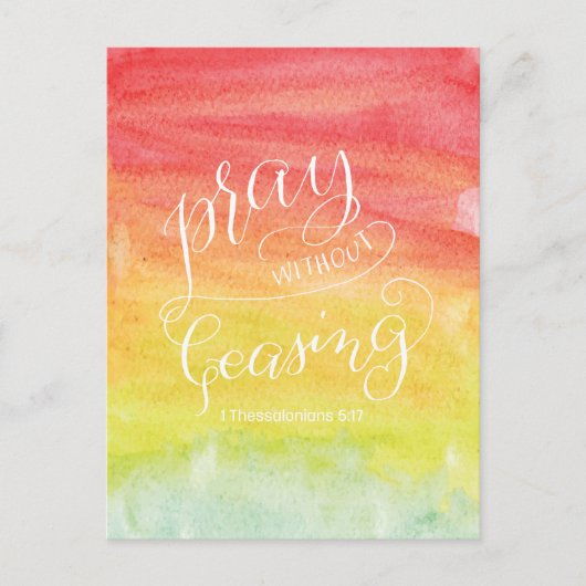 Pray zonder Briefkaart te stoppen (Voorkant)