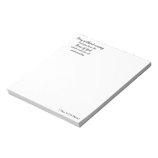 Pray zonder Inspirerend scripts stop te zetten Notitieblok (Linkerzijde)