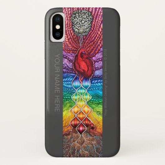 Pray zonder stille iPhone/iPad-draagtas Case-Mate iPhone Case (Achterkant)