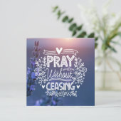 Pray zonder stille Kaart (Staand voorkant)
