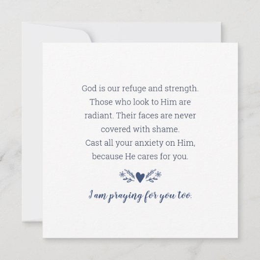 Pray zonder stille Kaart (Achterkant)