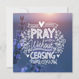 Pray zonder stille Kaart