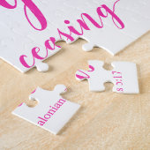 Pray zonder stopzetting 1 Thessaliërs 5:17 Pony Legpuzzel (Zijkant)