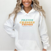 Pray zonder stopzetting Bijbel Verse Christelijke  Hoodie