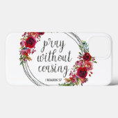 Pray zonder stopzetting Case-Mate iPhone case (Achterkant (horizontaal))