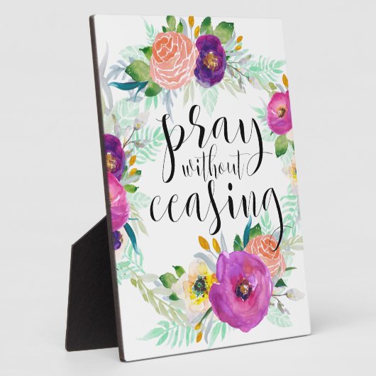 Pray zonder stopzetting fotoplaat (Zijkant)