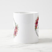 Pray zonder stopzetting grote koffiekop (Voorkant)