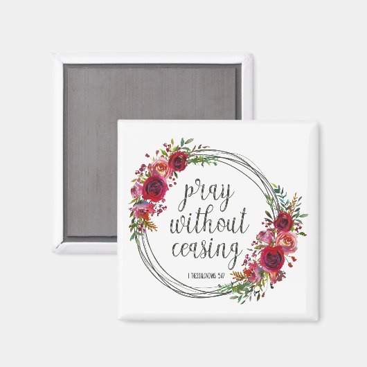 Pray zonder stopzetting magneet (Voorkant / Achterkant)