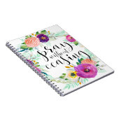 Pray zonder stopzetting notitieboek (Rechterzijde)