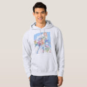 Prayagraj Uttar Pradesh City Map Hoodie (Voorkant volledig)