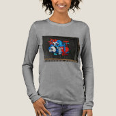 PRAYAYAYAY Tri-Blend SHIRT (Voorkant)