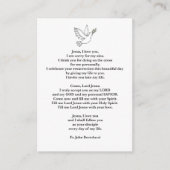 Praycard Informatiekaartje (Voorkant)