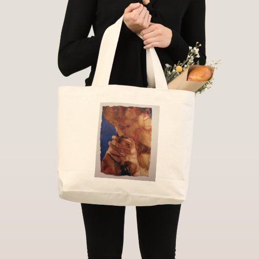 Prayer 1981 grote tote bag (Voorkant (product))