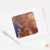 Prayer 1981 vierkante sticker (Envelop)