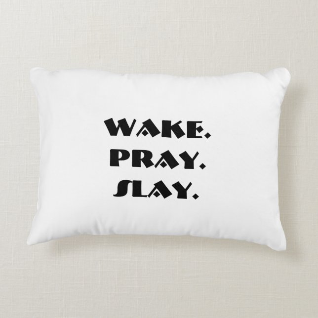Prayer Accent Pillow Accent Kussen (Achterkant)