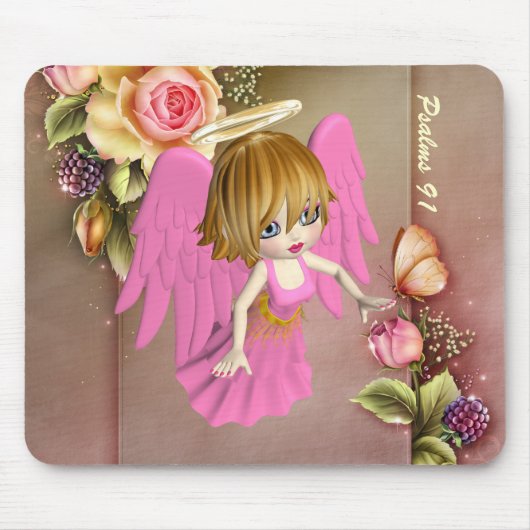 Prayer Angel#3 Mousepad Muismat (Voorkant)