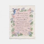 Prayer baby Fleece Blanket (Voorkant)