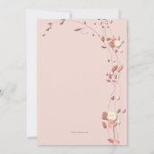 Prayer Beads Religieuze Foto Uitnodiging (Achterkant)