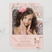 Prayer Beads Religieuze Foto Uitnodiging (Voorkant / Achterkant)