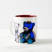 Prayer Bear warme drank mok (Voorkant links)