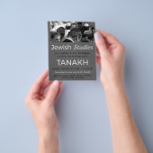 Prayer bij Synagogue, jodendom, joodse studies Flyer (Hand)