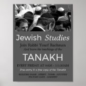 Prayer bij Synagogue, jodendom, joodse studies Poster (Voorkant)