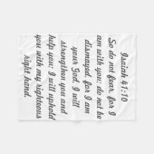 Prayer Blanket Fleece Deken (Voorkant (Horizontaal))