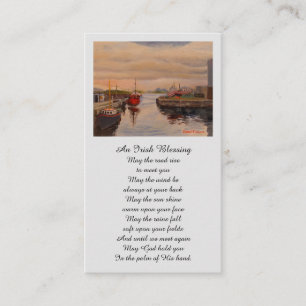 Prayer Blessing Memorial Card Visitekaartje