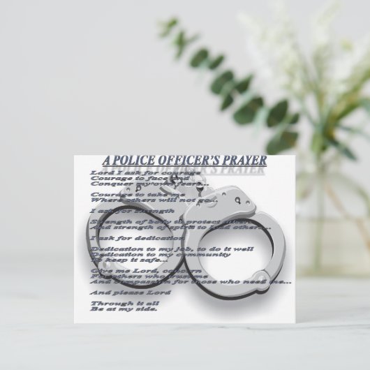 PRAYER BRIEFKAART (Staand voorkant)