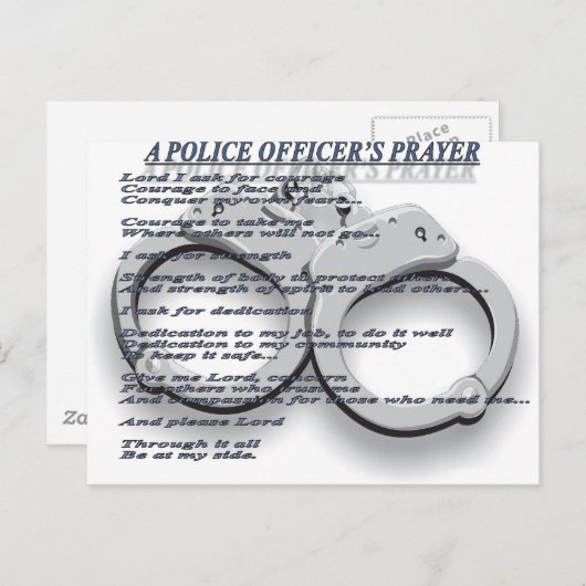 PRAYER BRIEFKAART (Voorkant / Achterkant)