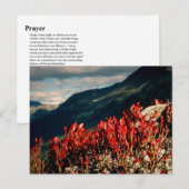 PRAYER BRIEFKAART (Voorkant / Achterkant)