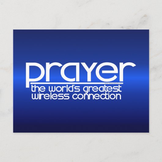 PRAYER BRIEFKAART (Voorkant)
