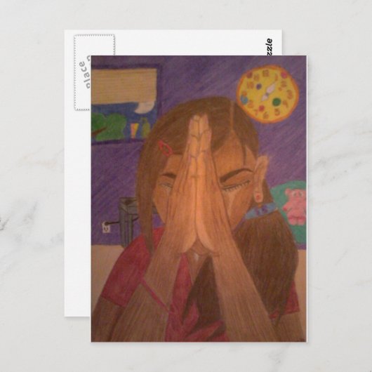 prayer briefkaart (Voorkant / Achterkant)