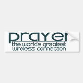 PRAYER BUMPERSTICKER (Voorkant)