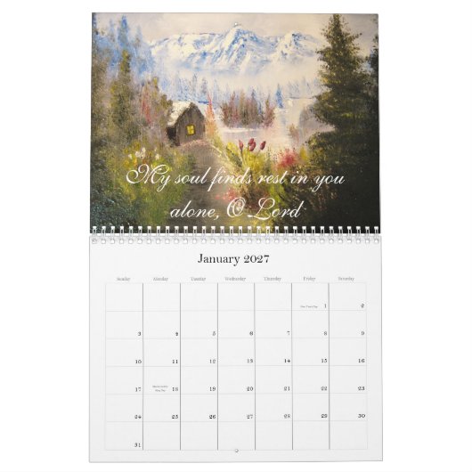 Prayer Calendar - Gepersonaliseerd Kalender (Jan 2027)