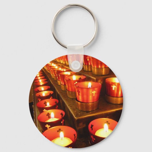 Prayer Candles Sleutelhanger (Voorkant)