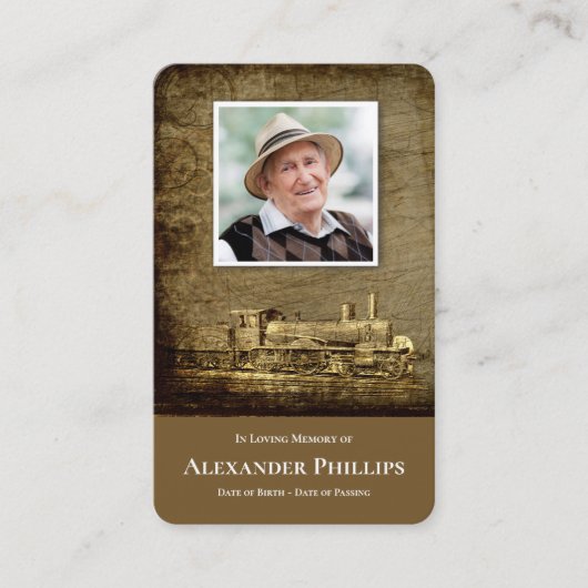 Prayer Cards |  locomotiefluxe Visitekaartje (Voorkant)