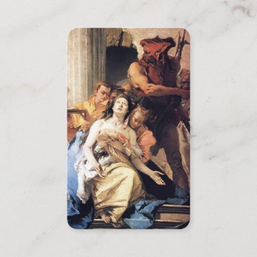Prayer Cards | St Agatha 1 Visitekaartje (Voorkant)