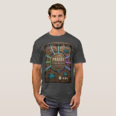 Prayer Changes – Steampunk Control Panel T-Shirt (Voorkant volledig)