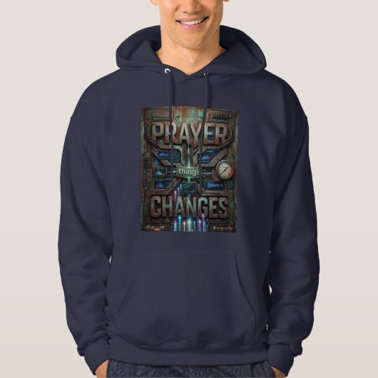 Prayer Changes Things – Faith Hoodie (Voorkant)