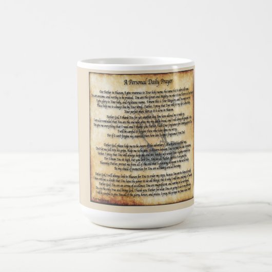 Prayer cup 16 oz koffiemok (Center)