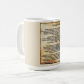 Prayer cup 16 oz koffiemok (Voorkant links)