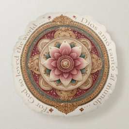 Prayer Cushion, Rond Kussen