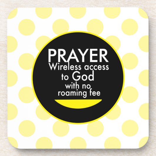 Prayer - draadloos bier onderzetter (Voorkant)