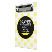 Prayer - draadloos mini klembord (Angled2)