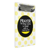 Prayer - draadloos mini klembord (Schuin)