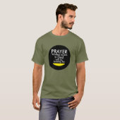 Prayer - draadloos t-shirt (Voorkant volledig)