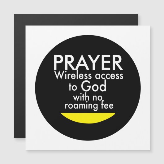 Prayer - draadloze Kaart (Voorkant / Achterkant)