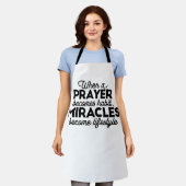 Prayer en Miracles Schort (Gedragen)
