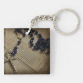 Prayer en Rosary Sleutelhanger (Achterkant)